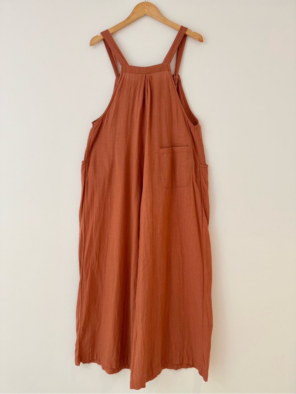 NATURAL LIFE Carrington Wide-Leg Jumpsuit in Rust Burnt Orange , Size M - Picture 10 of 16